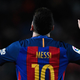 Photo of Messi pointing to himself via David Ramos/Getty